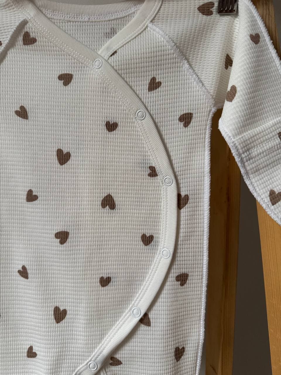 Чоловічок для новонароджених бавовна 56 - Фото 2 | Дитячий одяг Store Olivka